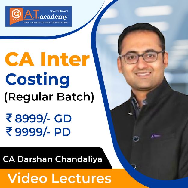 Picture of CA Inter Costing (Regular Batch) By CA Darshan Chandaliya
