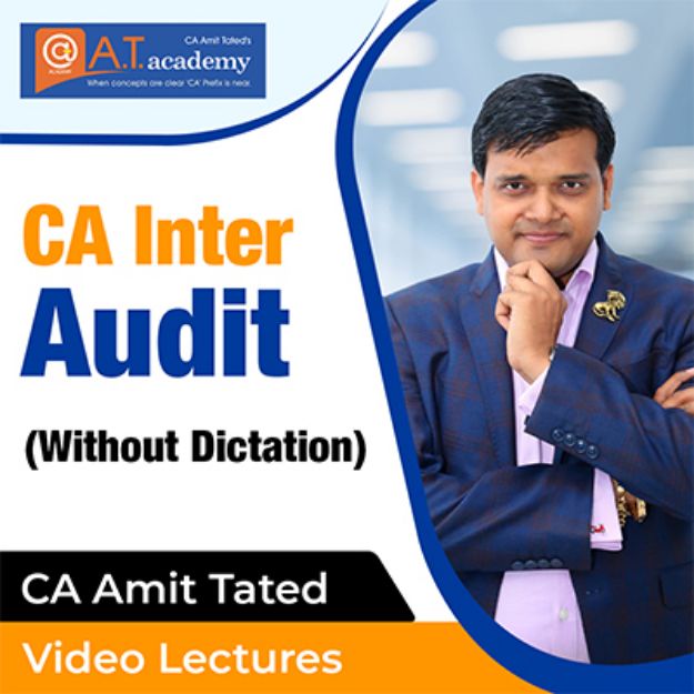 CA Inter Audit Pendrive Classes by CA Amit Tated 