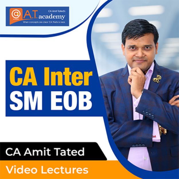 CA Inter SM EOB Pendrive Classes By CA Amit Tated