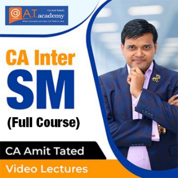 CA Inter SM Pendrive Classes by CA Amit Tated