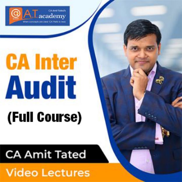 CA Inter Audit Pendrive Classes by CA Amit Tated