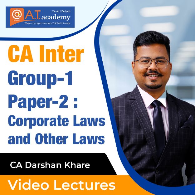Picture of Paper-2: Corporate Laws and Other Laws By CA Darshan Khare