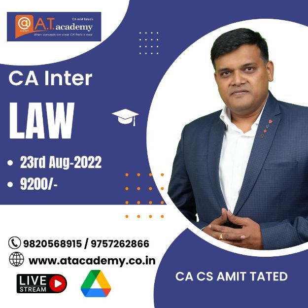 CA Inter Law Pendrive Classes