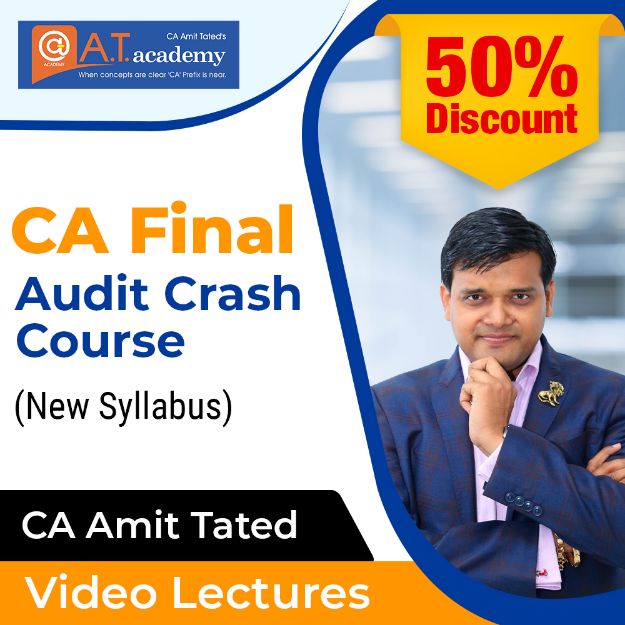 Picture of CA Final Audit Crash Course By CA Amit Tated 