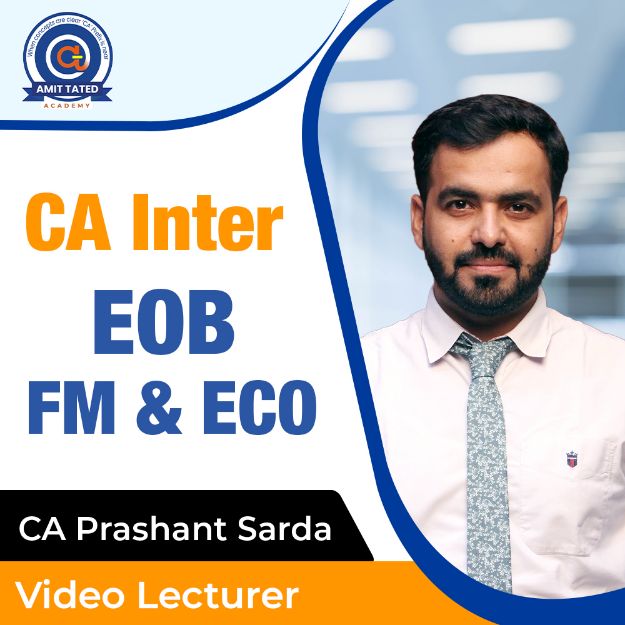 Picture of CA Inter -FM Eco EOB by CA Prashant Sarda 