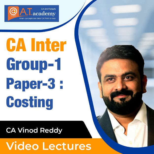 CA Inter Group 1 : Paper 3 Costing Pendrive Classes