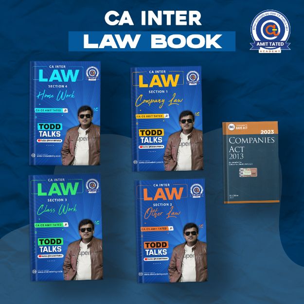 CA Inter LAW Book