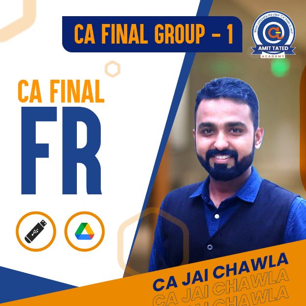 Picture of CA FINAL FR Pendrive Classes by CA Jai Chawla