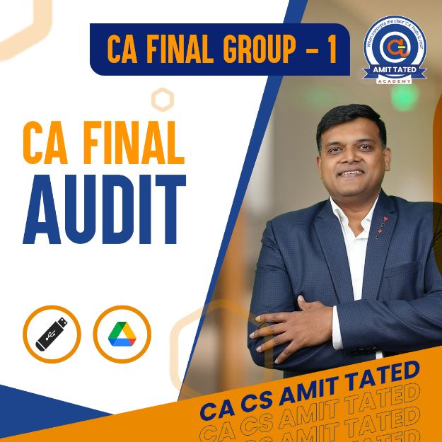Picture of CA Final Audit Pendrive Classes By CA CS Amit Tated
