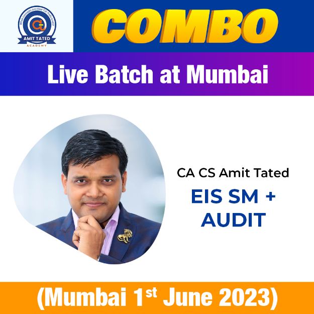 Picture of COMBO - EIS SM + AUDIT Live Streaming Batch (Mumbai 1st June 2023)