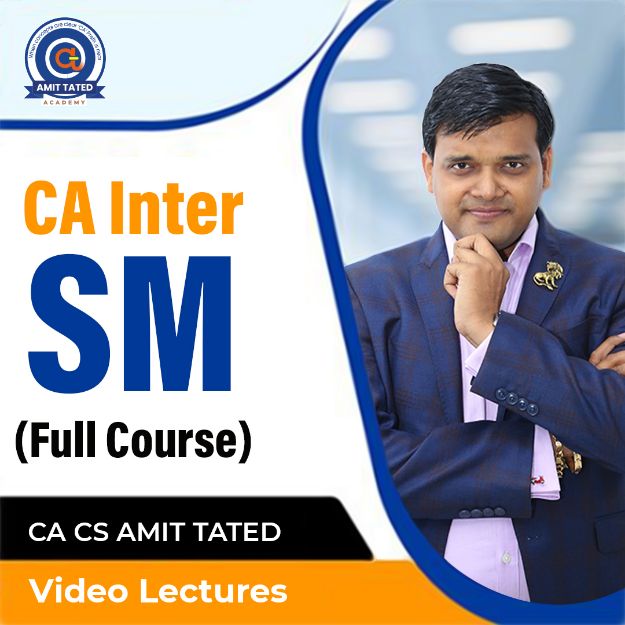 CA Inter SM Pendrive Classes by CA Amit Tated