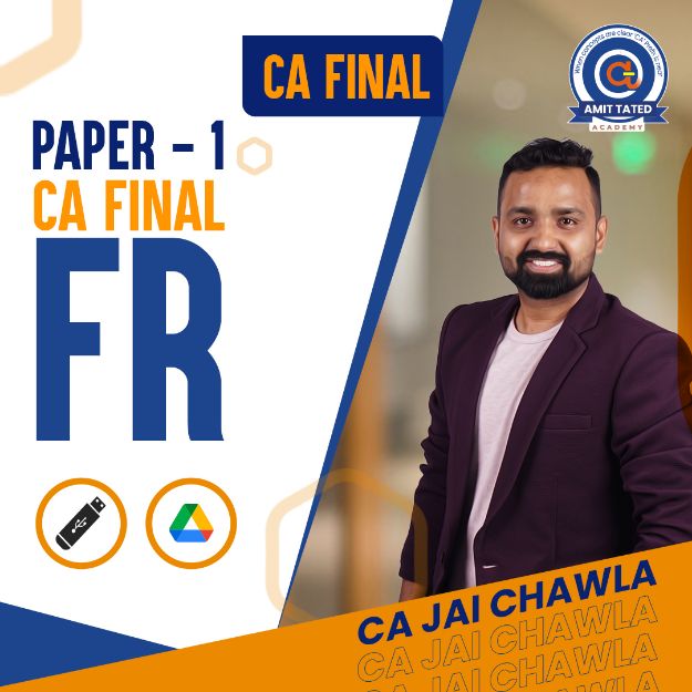 PAPER - 1 FR REGULAR  BY CA JAI CHAWALA NEW SYLLABUS 