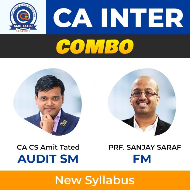 Picture of CA INTER - AUDIT SM By CS CS Amit Tated FM By Prof.Sanjay Saraf