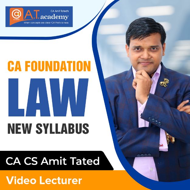 Picture of CA FOUNDATION LAW - NEW SYLLABUS