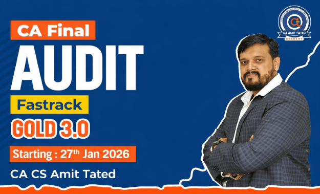 Picture of CA Final Audit Gold 3.0  Batch By CA CS Amit Tated