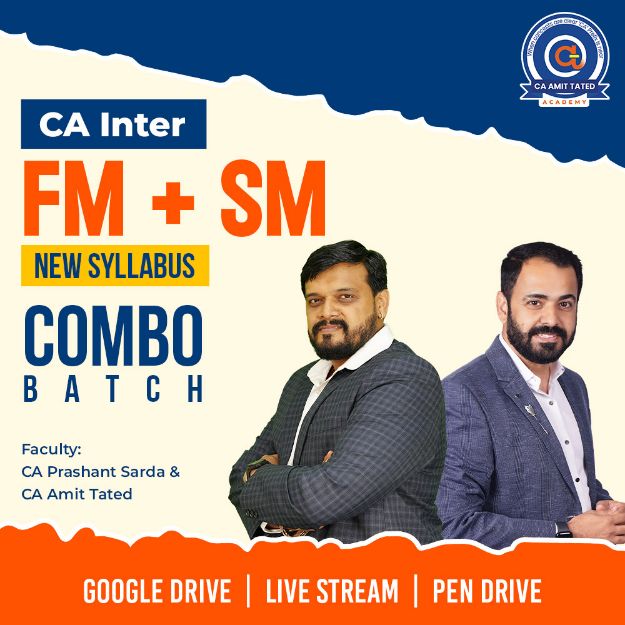 Picture of CA Inter FM + SM for Sept 2026 ,Jan 2027 & May 2027