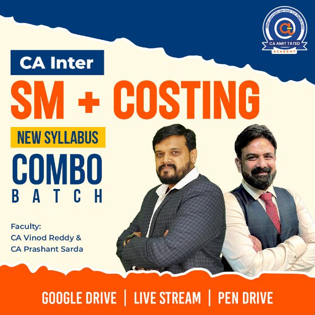 Picture of CA Inter SM + Costing for Sept 2026 ,Jan 2027 & May 2027