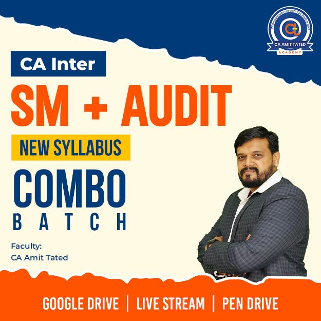 Picture of CA Inter SM + Audit for Sept 2026 ,Jan 2027 & May 2027