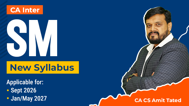 Picture of CA Inter SM for Sept 2026 ,Jan 2027 & May 2027 by CA Amit Tated