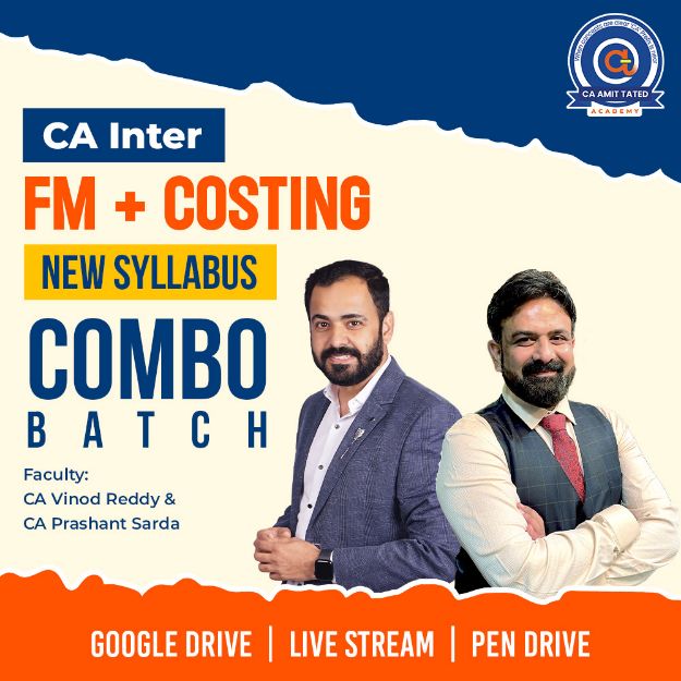 Picture of CA Inter FM + Costing for Sept 2026 ,Jan 2027 & May 2027