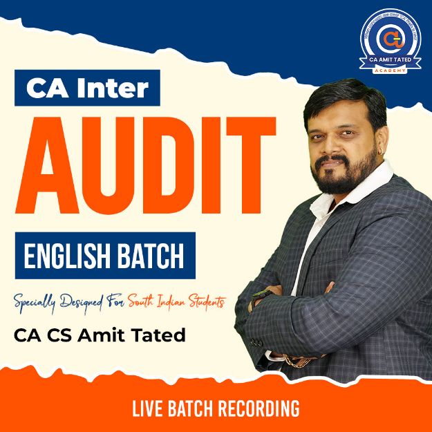 Picture of CA Inter Audit English Batch By CA CS Amit Tated (Subscription 1 Month)