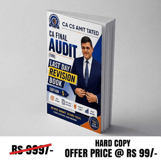 Picture of CA Final Audit (TRB) - ( Last Day Revision Book )