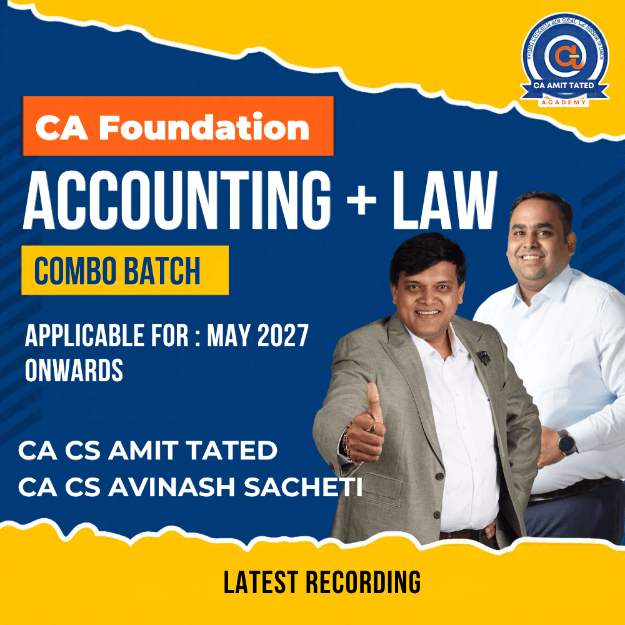 Picture of CA Foundation – Law & Accounting Combo